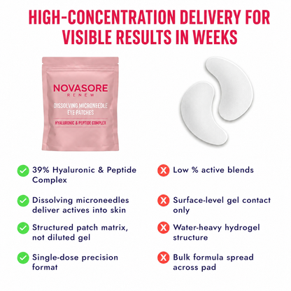 Renew Microneedle Eye Patches